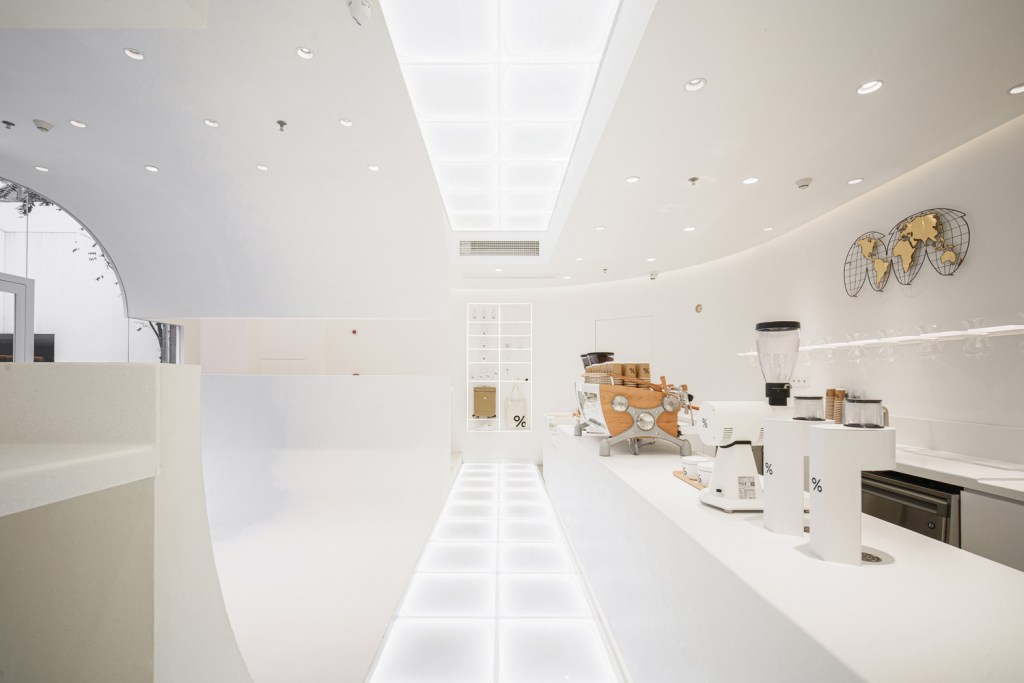 arabica-archiee-foto-kobe-5 cafeteria china minimalista arquitetura construção decoração cores