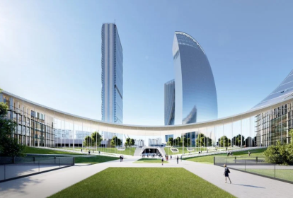 Nova torre de Milão projetada pela BIG
