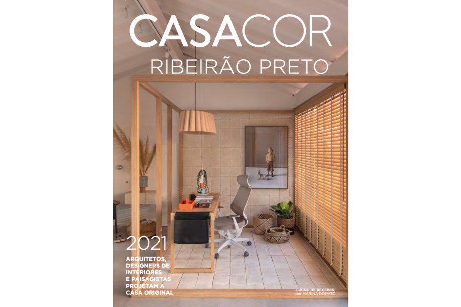 CASACOR Ribeirão Preto 2021. Ambiente Living de Receber, por Marina Donato.