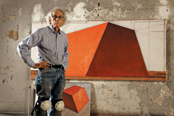 maior obra de arte do mundo; Christo e Jeanne-Claude