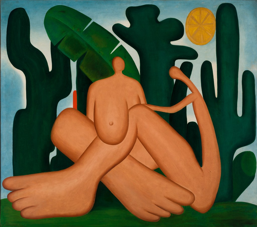 Antropofagia-Tarsila-do-Amaral-Pinacoteca-Modernismo Pinacoteca 100 anos Semana de Arte Moderna Exposição Modernismo Tarsila do Amaral