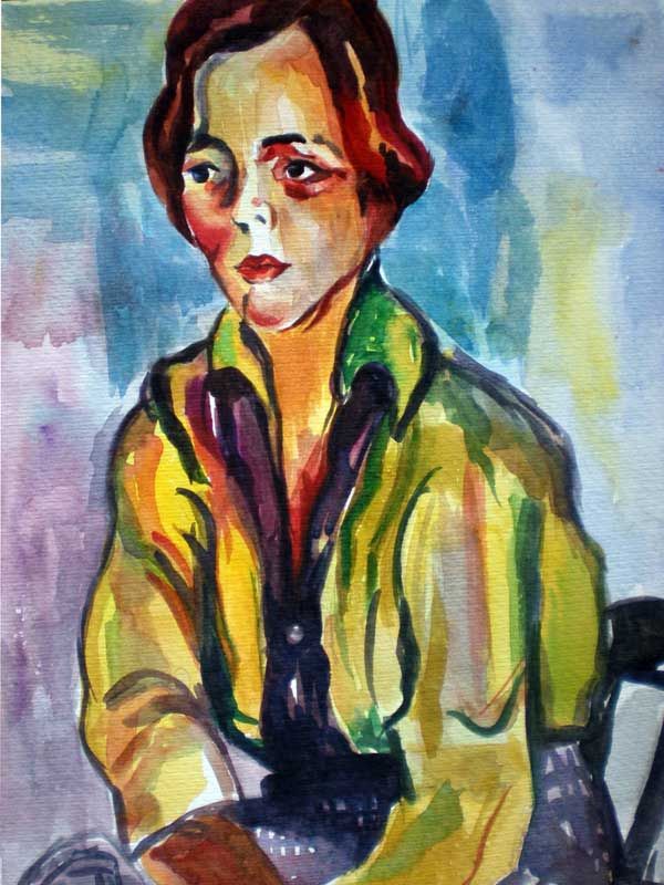 a-estudante-anita-malfatti Quadro