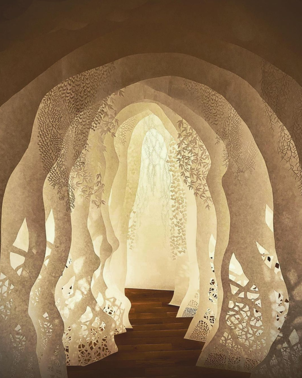 Ayumi Shibata (@ayumishibatart) A arte de Ayumi Shibata (@ayumishibatart) - artista reconhecida por suas esculturas de papel.