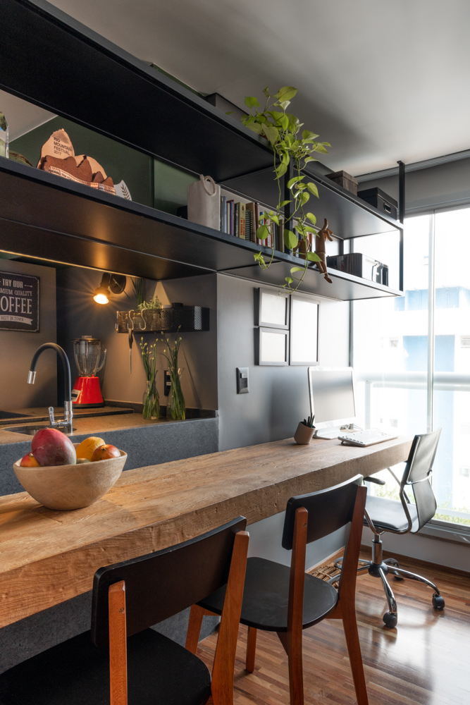 _MIC8361 apartamento; cobertura; decoração; apartamento pequeno; duplex; ambientes integrados