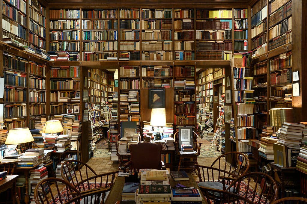 Richard Macksey’s home library – Will Kirk_Johns Hopkins University -jumbo Biblioteca Richard Macksey – Will Kirk/Johns Hopkins University.
