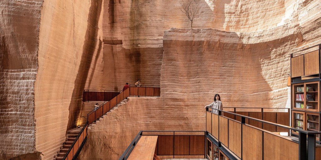 jinyun-quarries-dna-design-and-architecture-aedes-designboom-1800 pedreiras revitalizadas; china; sustentabilidade; arquitetura