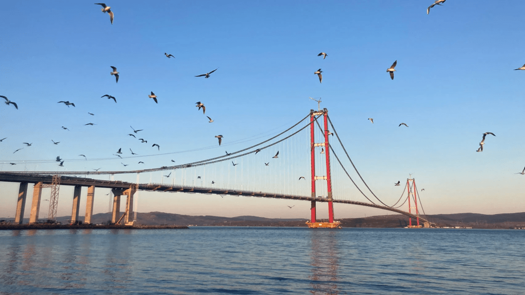 1915-canakkale-bridge-suspension-architecture-turkey_dezeen_1704_hero Ponte Çanakkale 1915; maior ponte suspensa do mundo; turquia; arquitetura