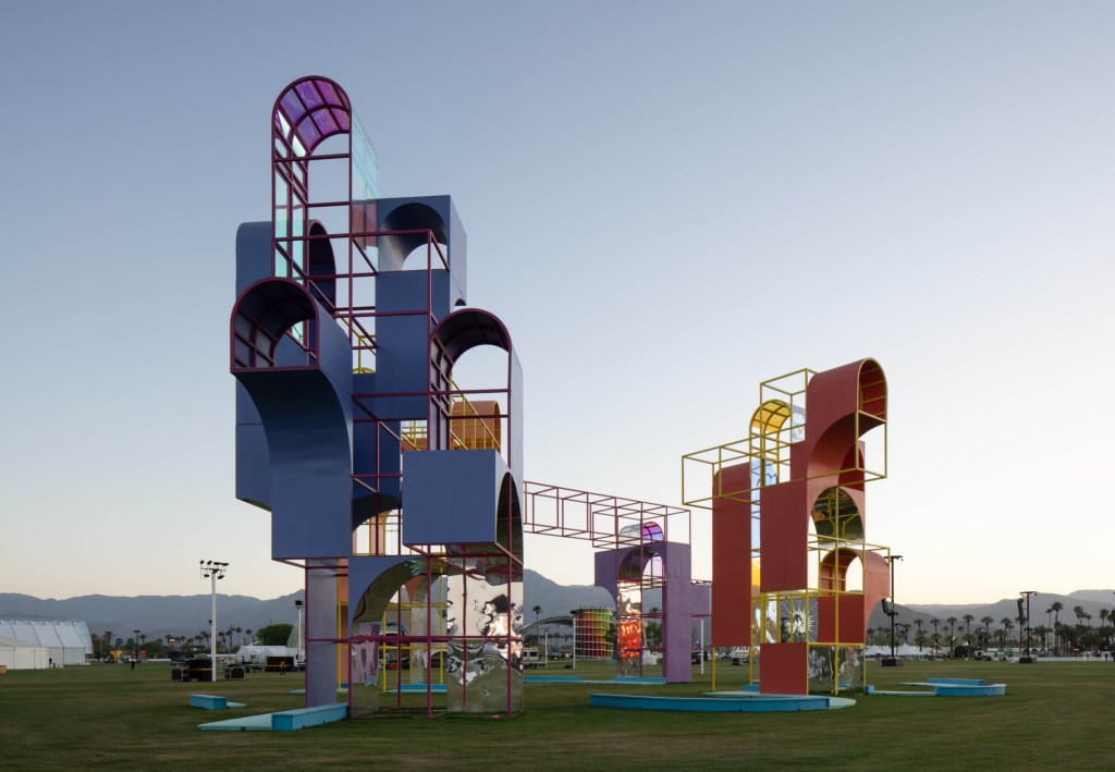 Coachella 2022- 10 The Playground, por Architensions. Coachella 2022