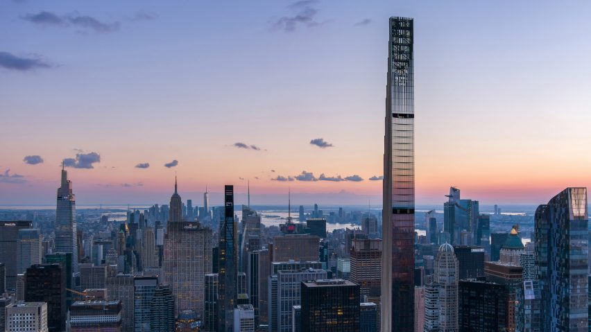 SHoP-Architects-111-W57-completion-manhattan_dezeen_hero5-852×479 111 West 57th Street, por SHoP Architects (2022)