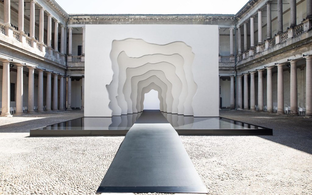 Divided Layersa, por Daniel Arsham Milan Design Week 2022. Foto: Divulgação Divided Layersa, por Daniel Arsham Milan Design Week