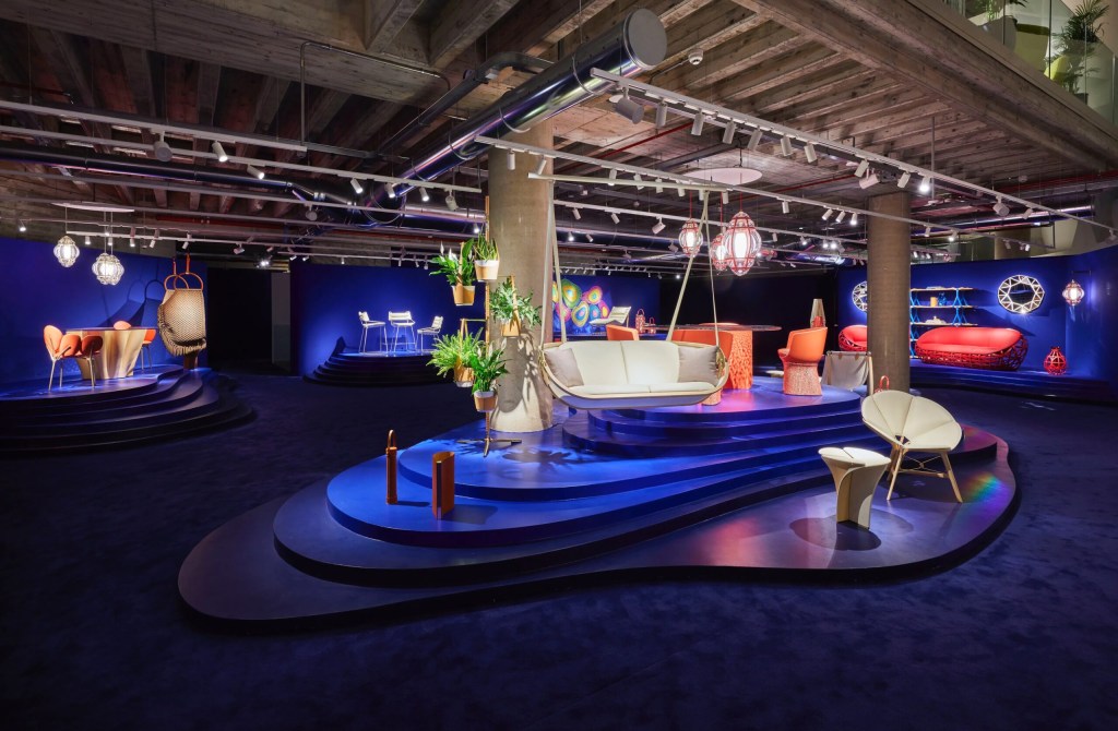 Louis Vuitton Objets Nomades – Garage Traversi – Milão durante a Milan Design Week 2022. Louis Vuitton Objets Nomades - Garage Traversi - Milão durante a Milan Design Week 2022.