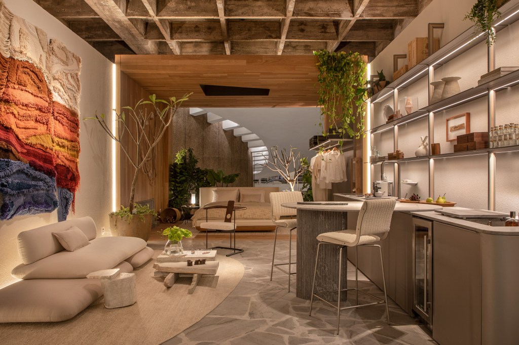 barbara-dundes-casacor-sp-2022-credito-denilson-machado05 barbara dundes arquitetura estudio bereshi casacor sao paulo sp 2022 cozinha sala estar