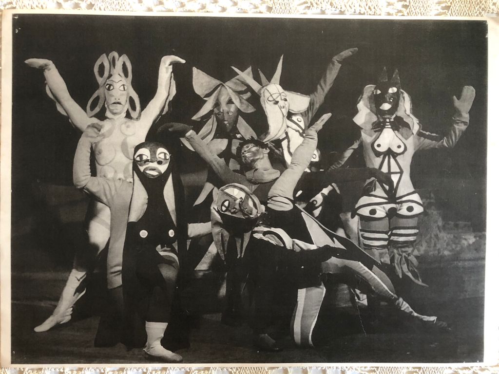 cem anos 22 mis Balé IV Centenário com figurinos de Emiliano Di Cavalcanti, 1956
