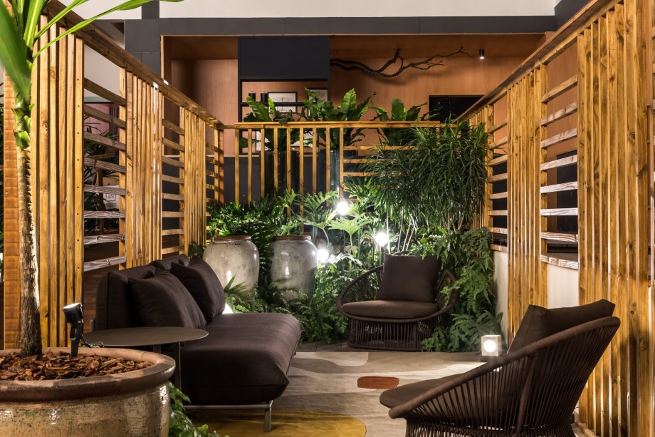 Garden Lounge, por July Franchesca- CASACOR Paraná 2022 |