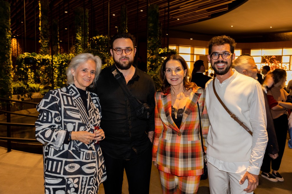 Patricia Quentel, João Panaggio, Patricia Mayer, Diego Raposo.