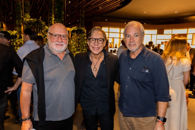 Gianfranco Vannucchi, Francisco Calio, Tuca Reines. Gianfranco Vannucchi, Francisco Calio, Tuca Reines.