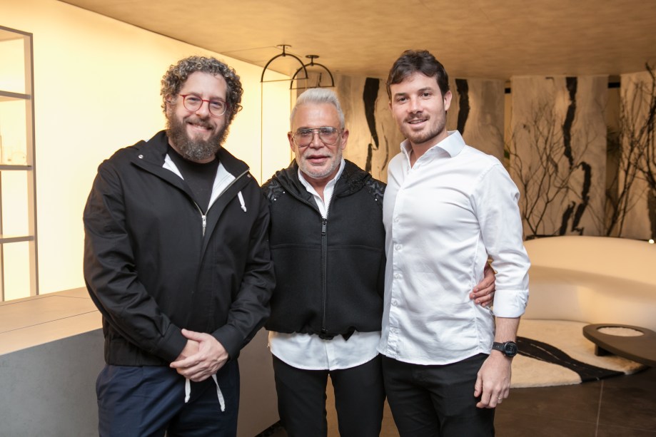 Fábio Carvalho, Leo Shehtman e André Secchin