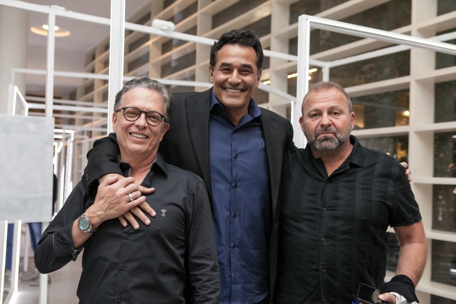 Marcelo Justa, Luciano-Szafir e Roberto Gorla