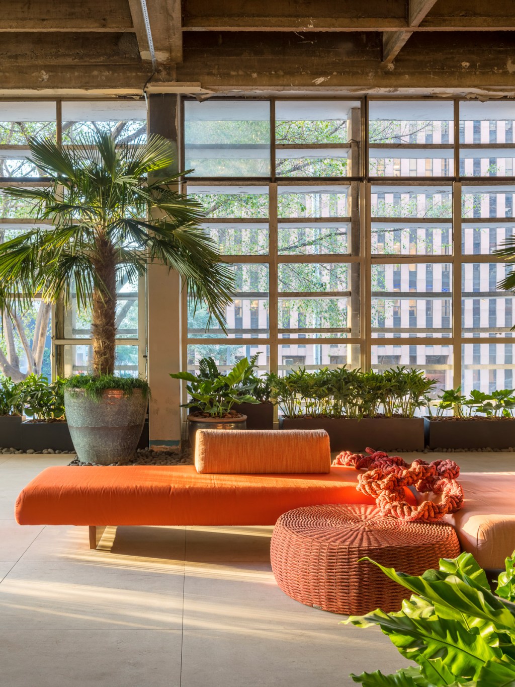 cate-poli-joao-jadao-casacor-2022-credito-renato-navarro (6) cate poli joao jadao casacor sp 2022 praca paulista augusta paisagismo jardim plantas sofa