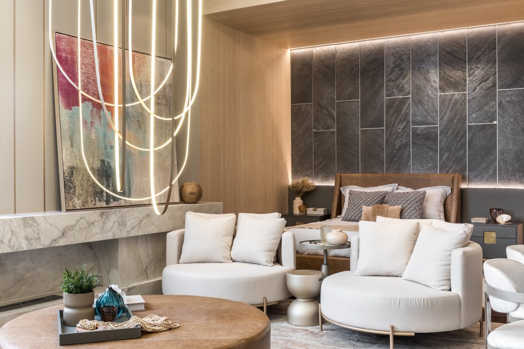 griff arquitetura – pagina dupla Griff Arquitetura. Manhatan Loft - CASACOR Paraná 2022 |
