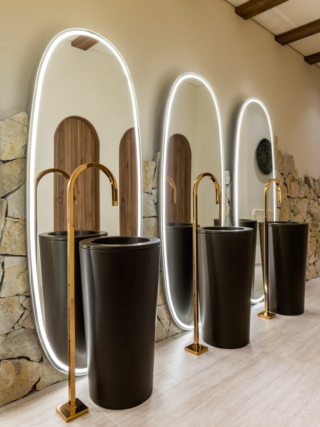 Joe Filho Arquitetos - Baño Tulum. Projeto da CASACOR São Paulo 2022. Joe Filho Arquitetos - Baño Tulum. Projeto da CASACOR São Paulo 2022.