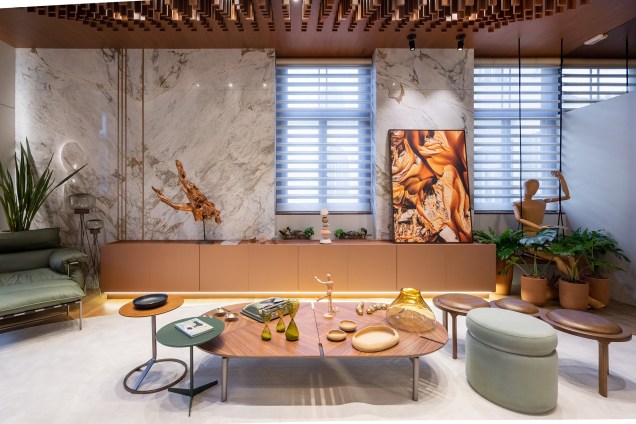 Rogério Panfolfo Arquitetura - Estar Dolce Far Niente. Projeto da CASACOR Rio Grande do Sul 2022. Rogério Panfolfo Arquitetura - Estar Dolce Far Niente. Projeto da CASACOR Rio Grande do Sul 2022.