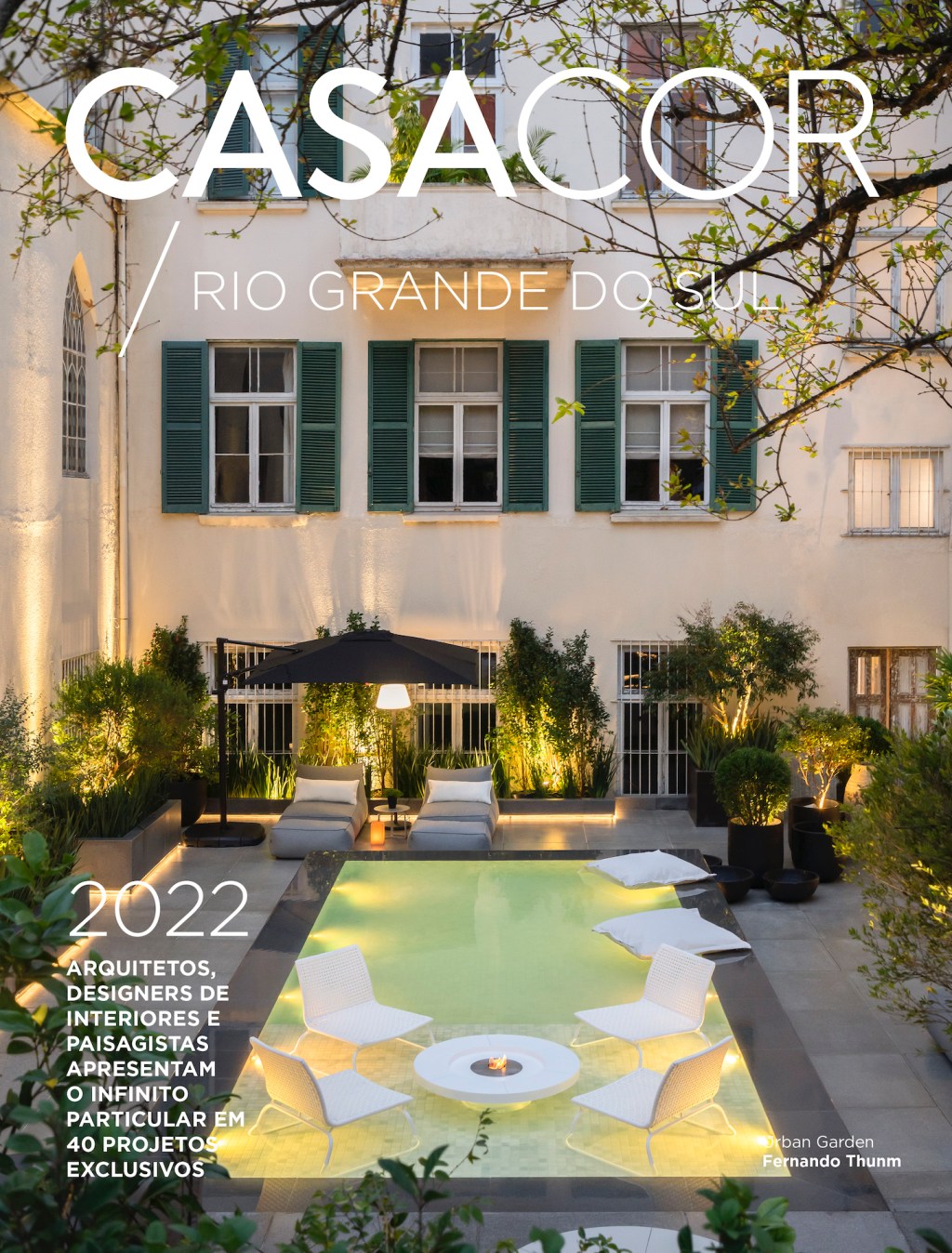 CAPA ANUARIO Imprensa por Cristiano Bauxe Capa anuário CASACOR Rio Grande do Sul 2022