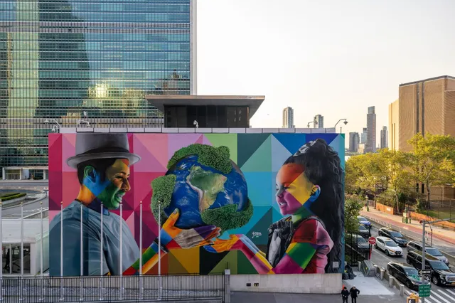 Eduardo Kobra painel ONU