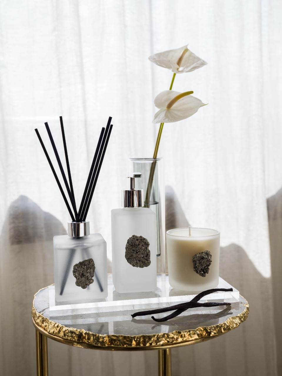 produtos elehome4 Linha de design, pedra, Naobi Abe