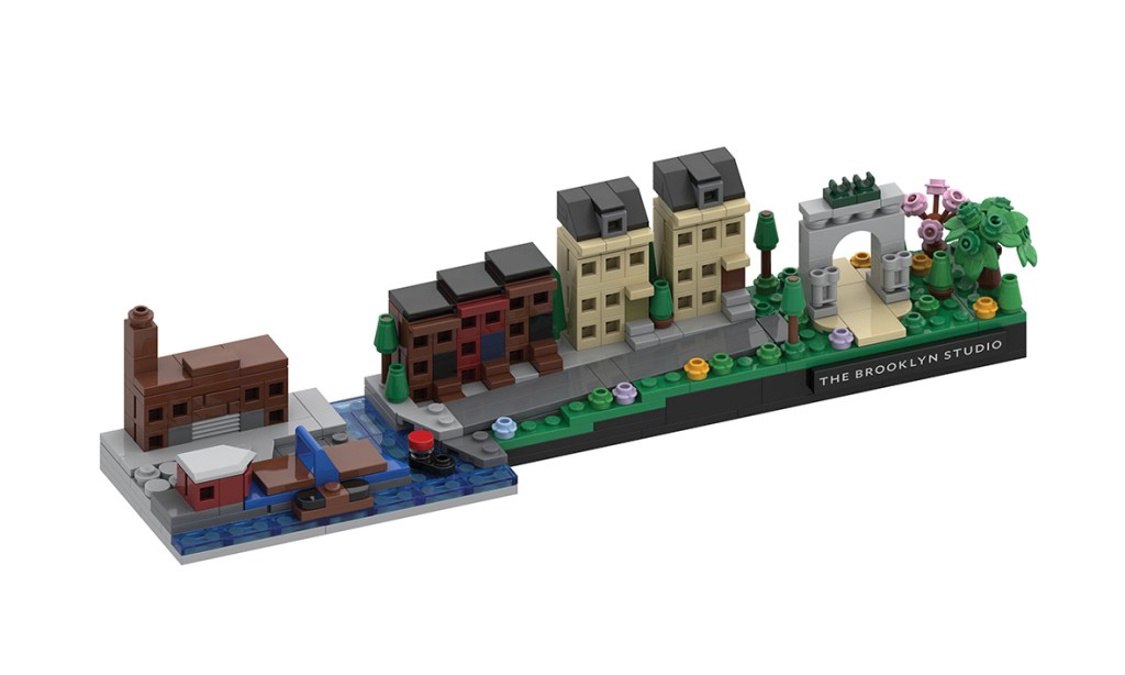 The-Brooklyn-Studio-Large-Set_Open-Bridge Edição especial da Lego representa a história arquitetônica do Brooklyn, NYC