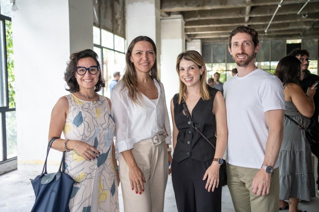 Elenice Cardoso, Barbara Dundes e Marcelo Gelschyn.