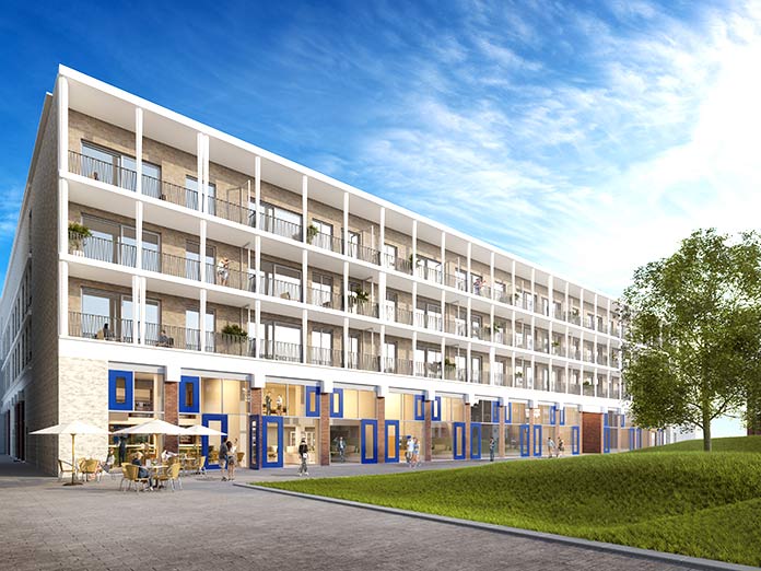 Edificios-ecologicos-Falconhoven-L-Blok Falconhoven prédio