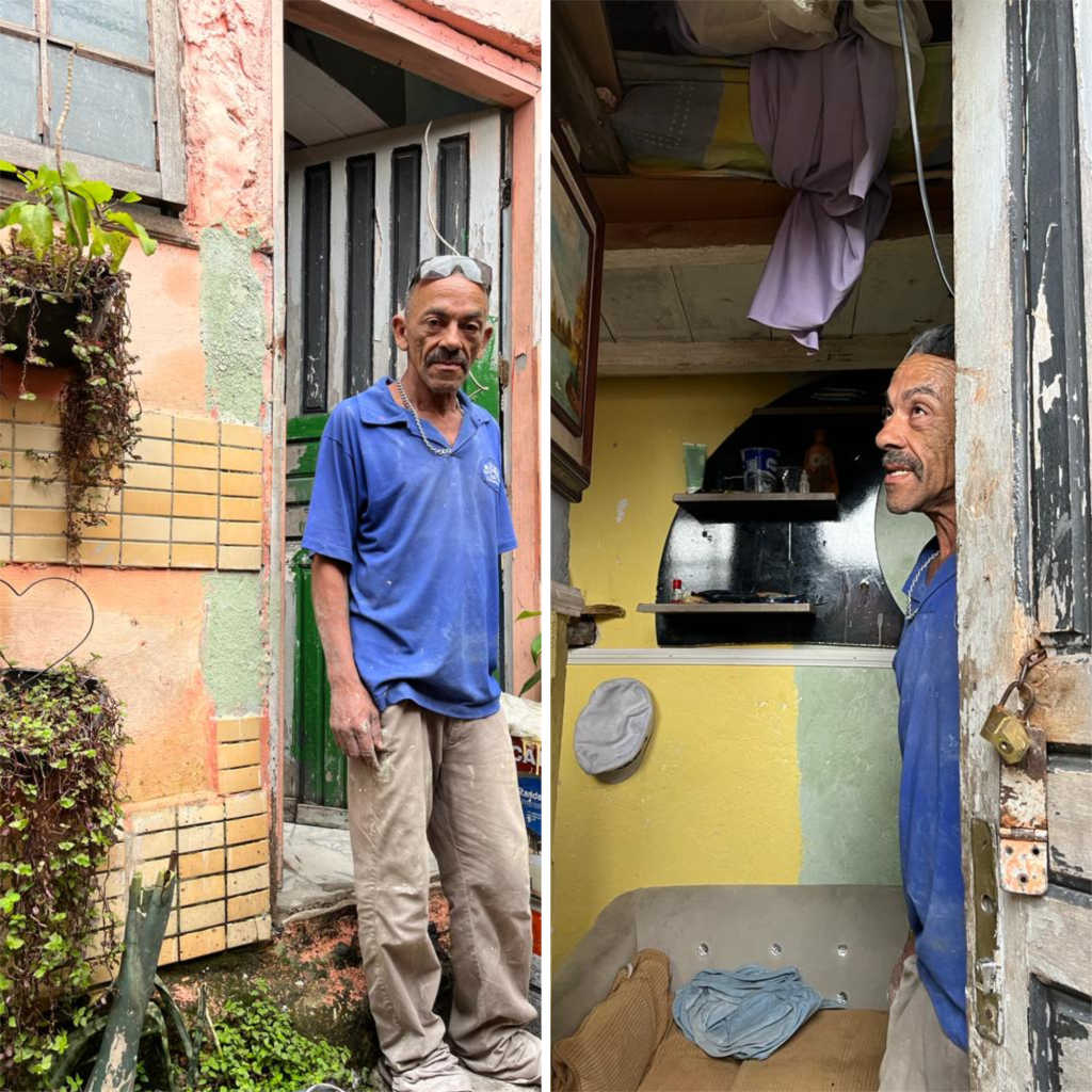 Ester Carro assume reforma de casa de 4 m² em Paraisópolis