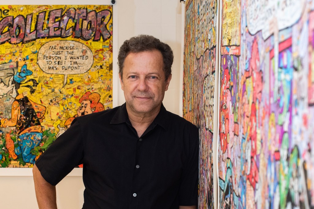 Disney – VIK MUNIZ – Creditos ANDRE TELLES (1) Disney na SP-Arte: Vik Muniz apresenta a exposição “gibi”, inspirada em Walt Disney
