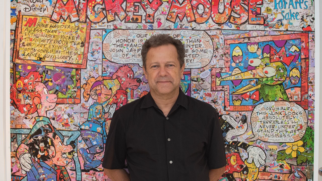 Disney na SP-Arte: Vik Muniz apresenta a exposição “gibi”, inspirada em Walt Disney