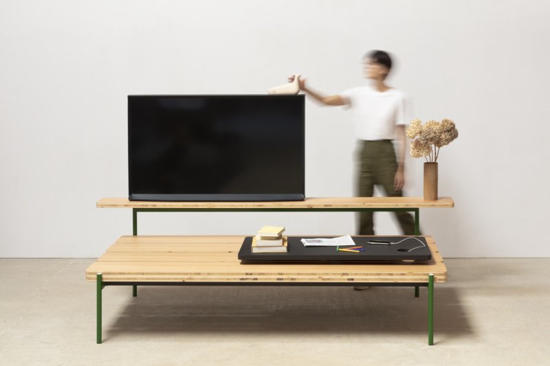 f412_Bouroullec_EstablishedandSons_Island_07_LDF_creditphoto_StudioBouroullec_PhilippeThibault_large Island é uma bancada inspirada no que é público, com múltiplas funções