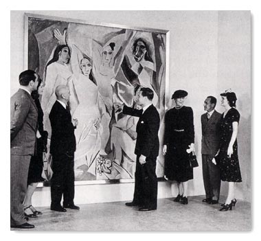 Les demoiselles d’Avignon Le demoiselles d'Avignon no MOMA