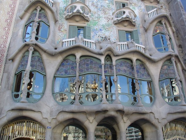 36º) Casa Batlló - Espanha 36º) Casa Batlló - Espanha