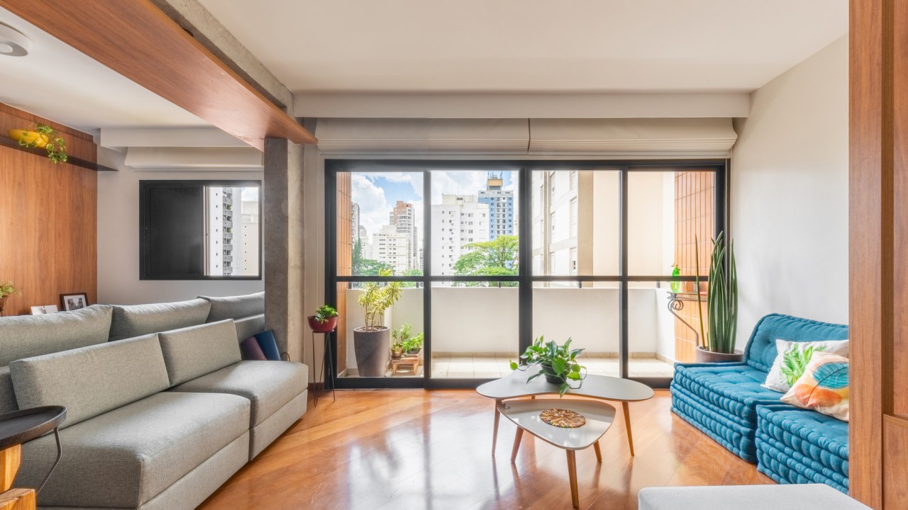 Apartamento em Moema, São Paulo, assinado pelo LCAC Arquitetura, dos sócios André Chukr e Luis Canepa.