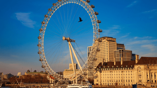12º) London Eye - Reino Unido 12º) London Eye - Reino Unido