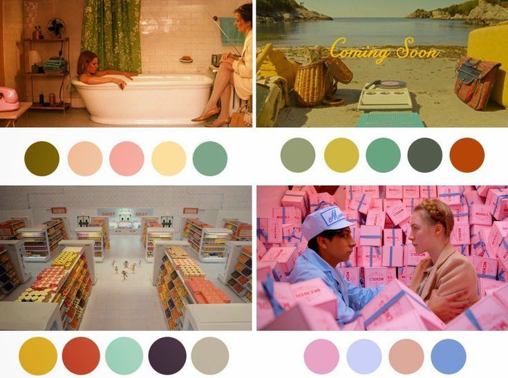 wes3 Paleta de cores dos filmes de Wes Anderson /