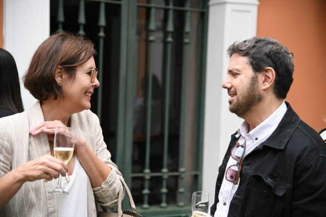 Adriana Esteves e Mario Costa Santos.