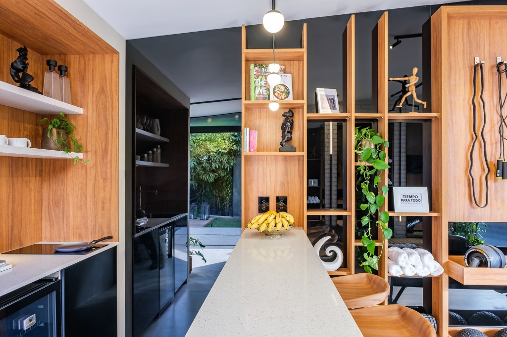 “Gym at home” é um espaço para se desconectar da rotina diária