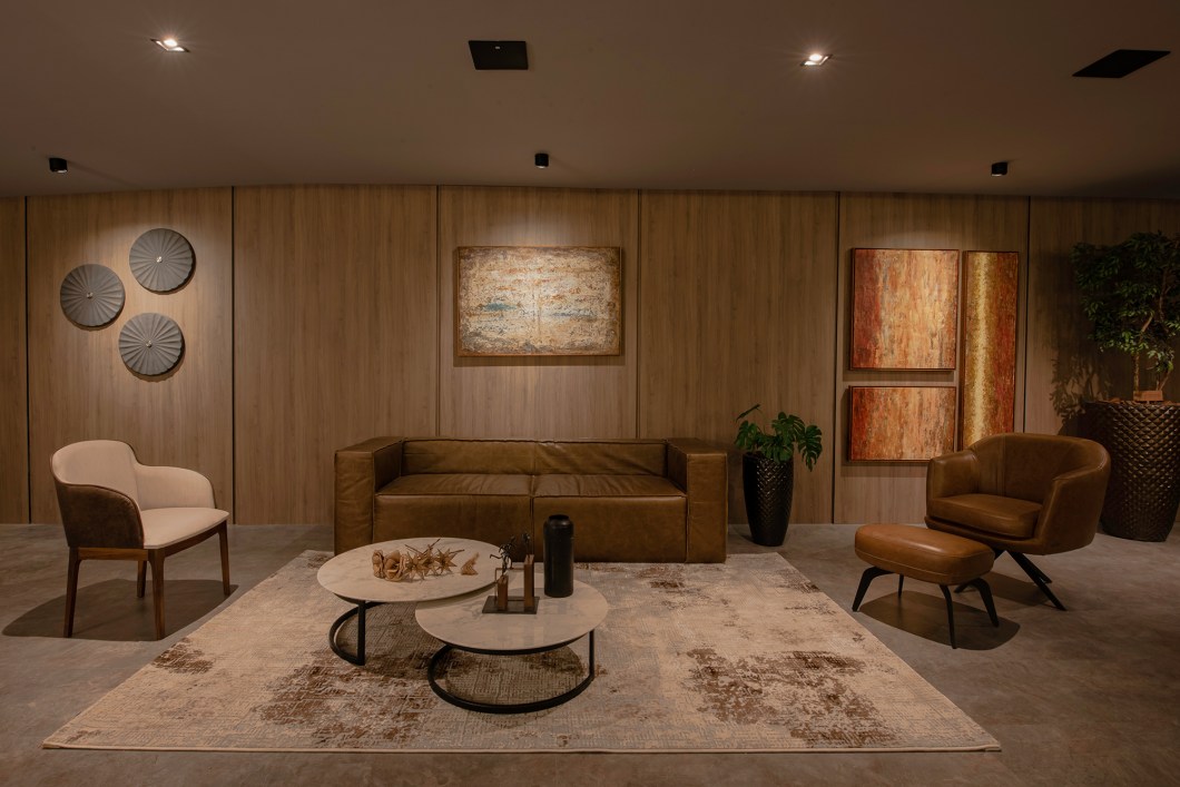 Mapogos Design - Lounge Oasis. Projeto da CASACOR Paraná 2023.