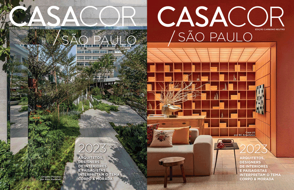 Capas anuário CASACOR São Paulo 2023