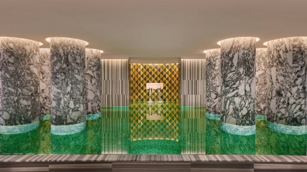 SPA-POOL–2- Por dentro do novo luxuoso Bulgari Hotel em Roma, Itália