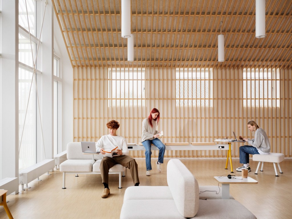 Pearson Lloyd projeta móveis de sala de aula para a Geração Z