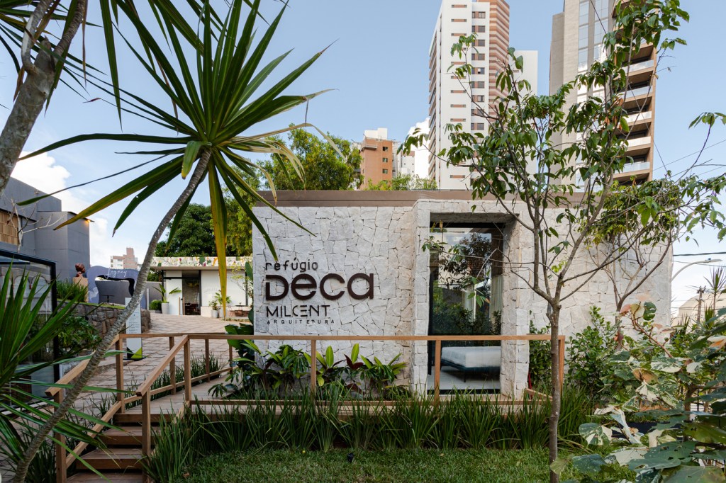 Milcent Arquitetura – Refúgio Deca. Projeto da CASACOR Bahia 2023. Milcent Arquitetura - Refúgio Deca. Projeto da CASACOR Bahia 2023.