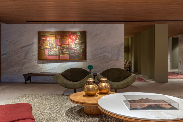 Melhor Uso de Obra de Arte: 1º Lugar - Morada Brasília, de Hélio Albuquerque. Melhor Uso de Obra de Arte: 1º Lugar - Morada Brasília, de Hélio Albuquerque.