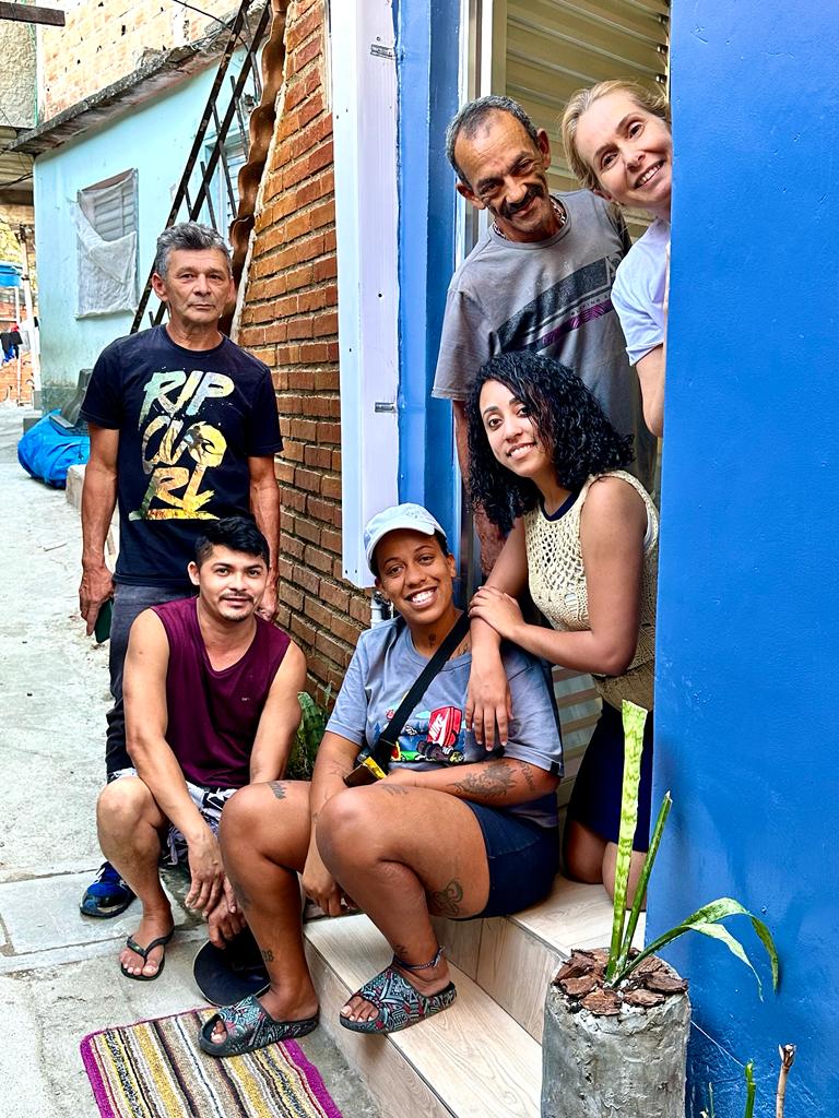 Projeto casa 4 m² Ester Carro Fazendinhando Paraisópolis Jardim Colombo Projeto casa 4 m² Ester Carro Fazendinhando Paraisópolis Jardim Colombo Onenoir